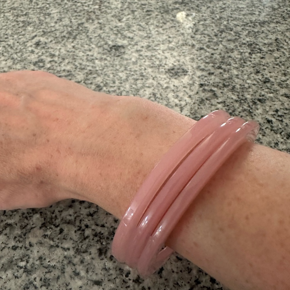 Kate Spade Pink Bangle Set - Picture 4 of 6
